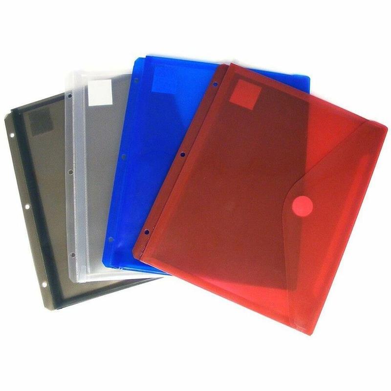 Image Enveloppes en poly et classeurs expansibles